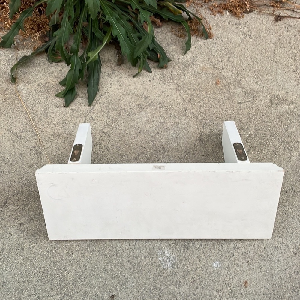Wooden Shelf with Two Tail Design, Two Nail Mount - Picture 3 of 5